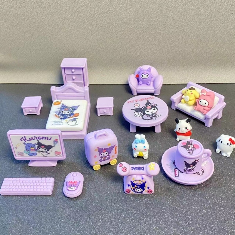 Cute Cartoon Miniature Dollhou - огляд і ціна Kawaii Tech Accessories
