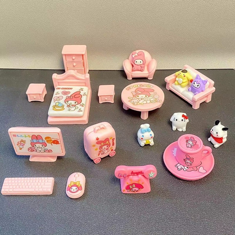 Cute Cartoon Miniature Dollhou - огляд і ціна Kawaii Tech Accessories