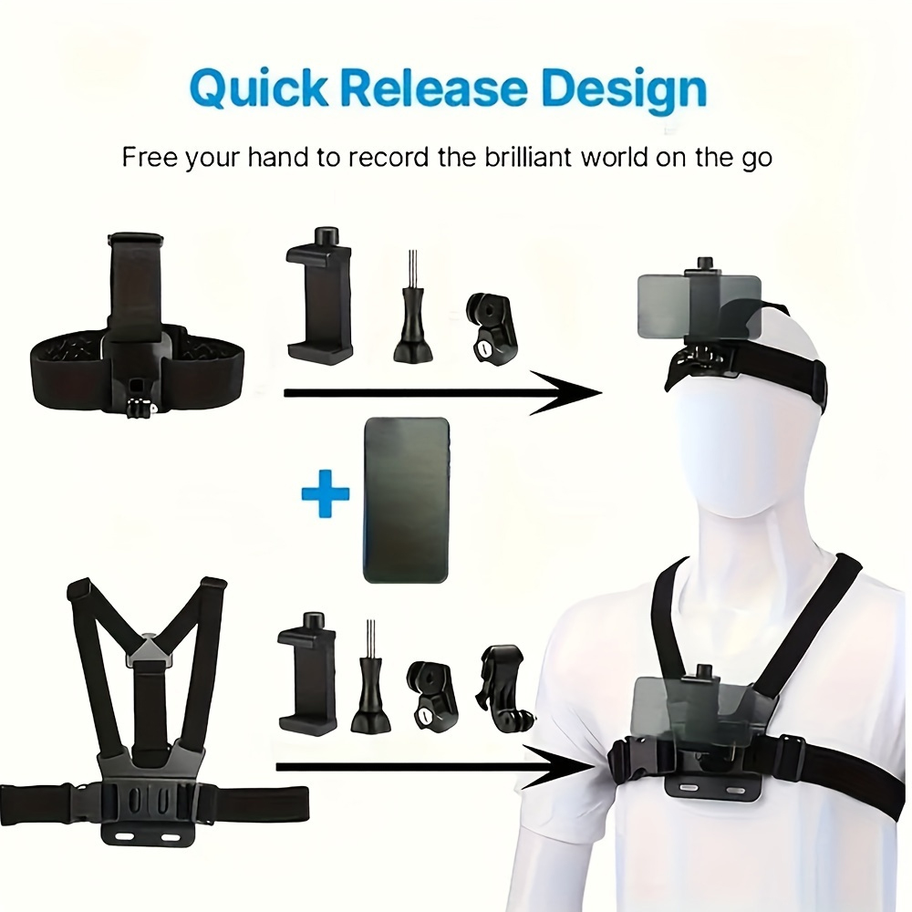 Mobile Phone Head Chest Strap  - огляд і ціна Mobile Tech Accessories