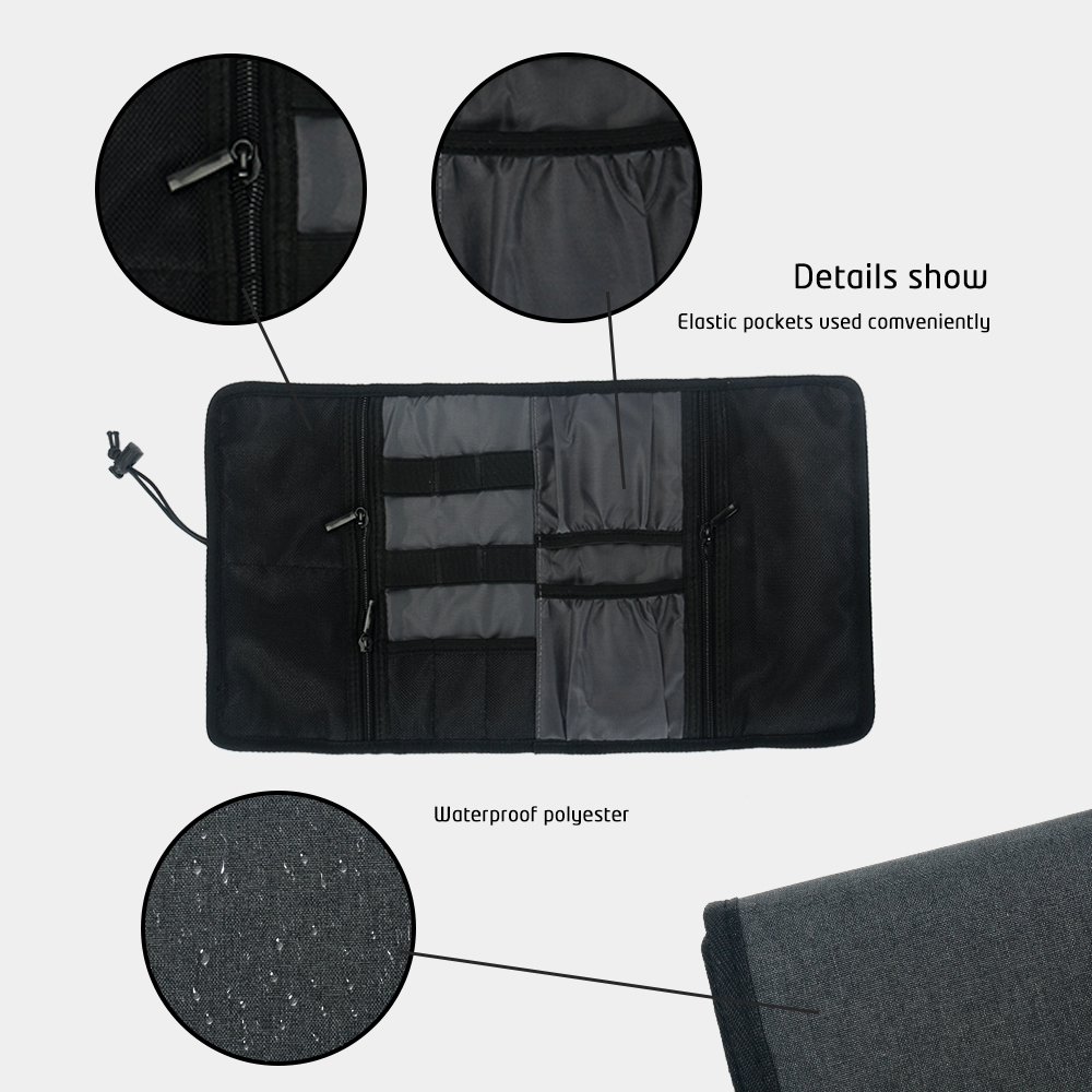 Travel Cable Storage Bag，Elect - огляд і ціна Tech Accessories Storage
