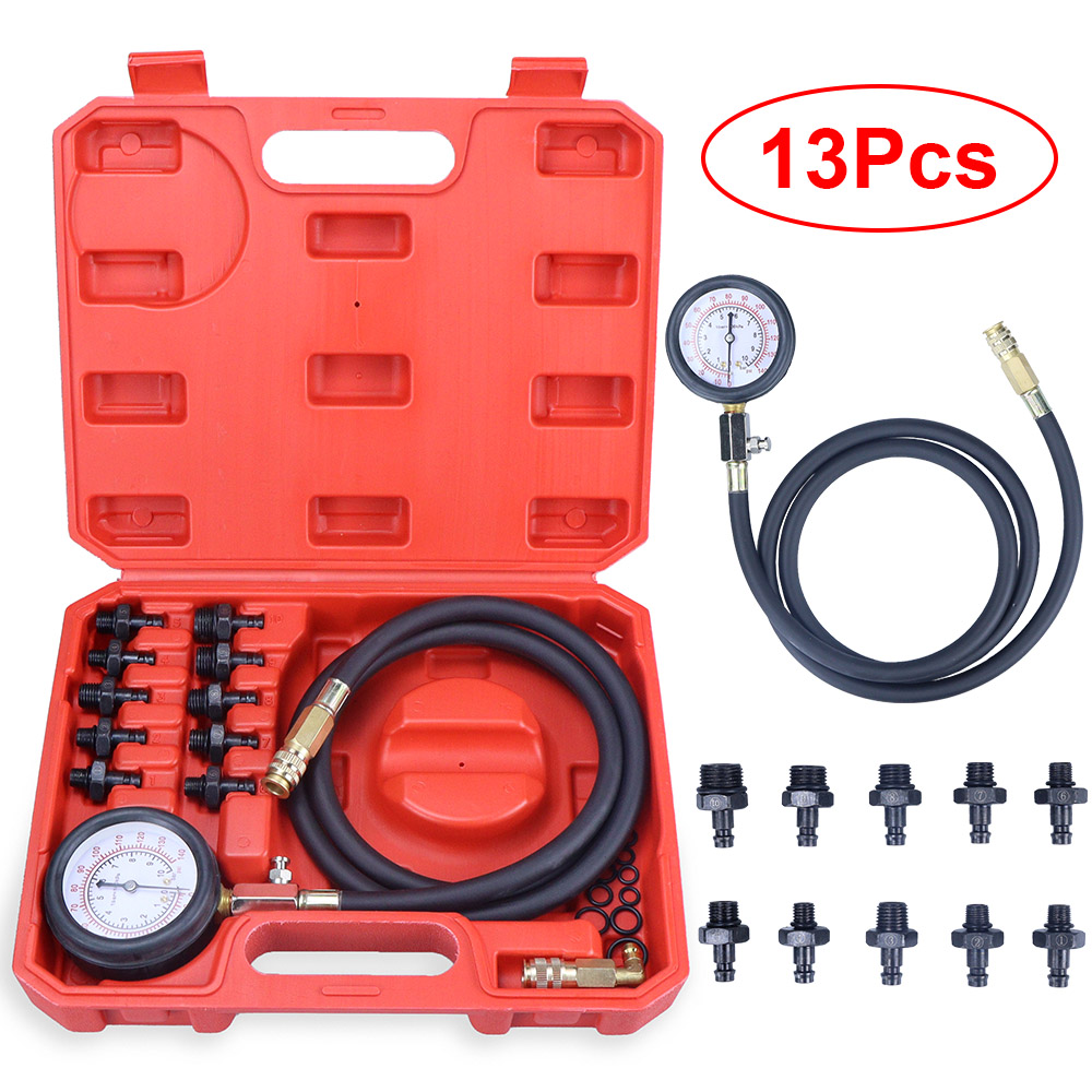 Oil Pressure Tester Kit 0-140p - огляд і ціна Tech Accessories Case
