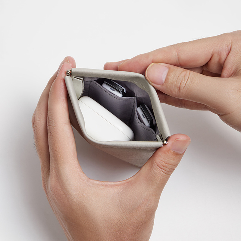 PU Storage Bag Earphones Bluet - огляд і ціна Tech Accessories Case