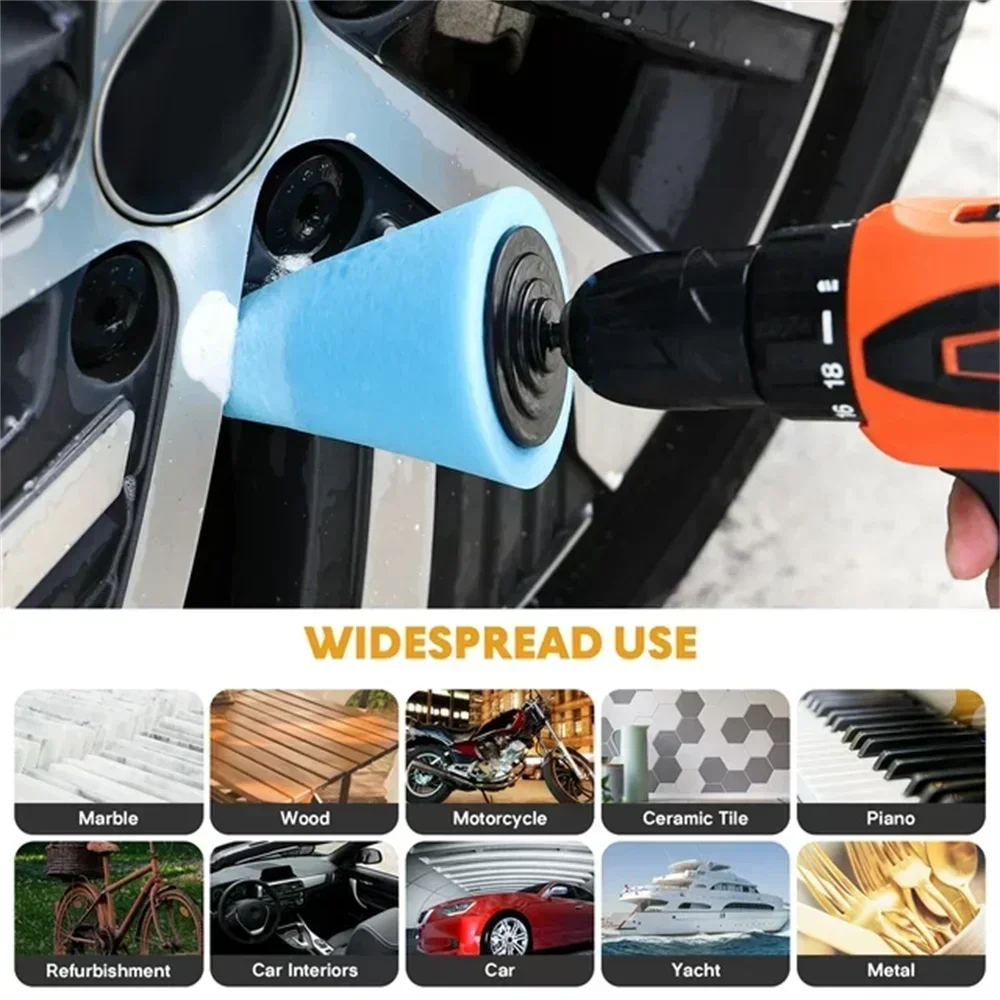 Car Drill Polishing Sponge Pad - огляд і ціна Tech Car Accessories