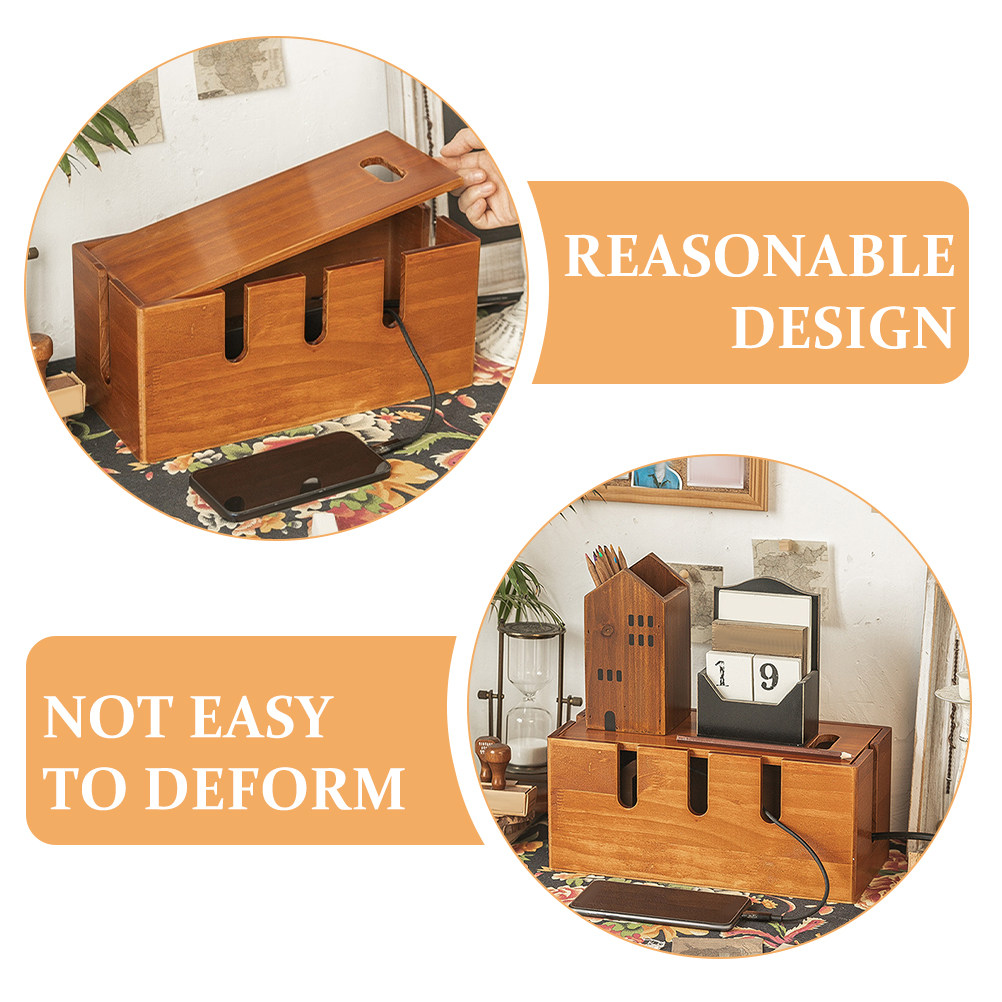 Desk Cable Organizers Box Cabl - огляд і ціна Tech Accessories Storage