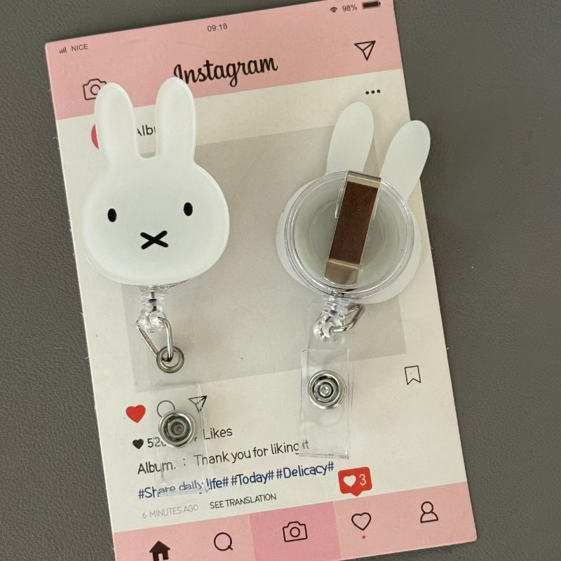 Kawaii Miffy ID Badge Holder w - огляд і ціна Kawaii Tech Accessories