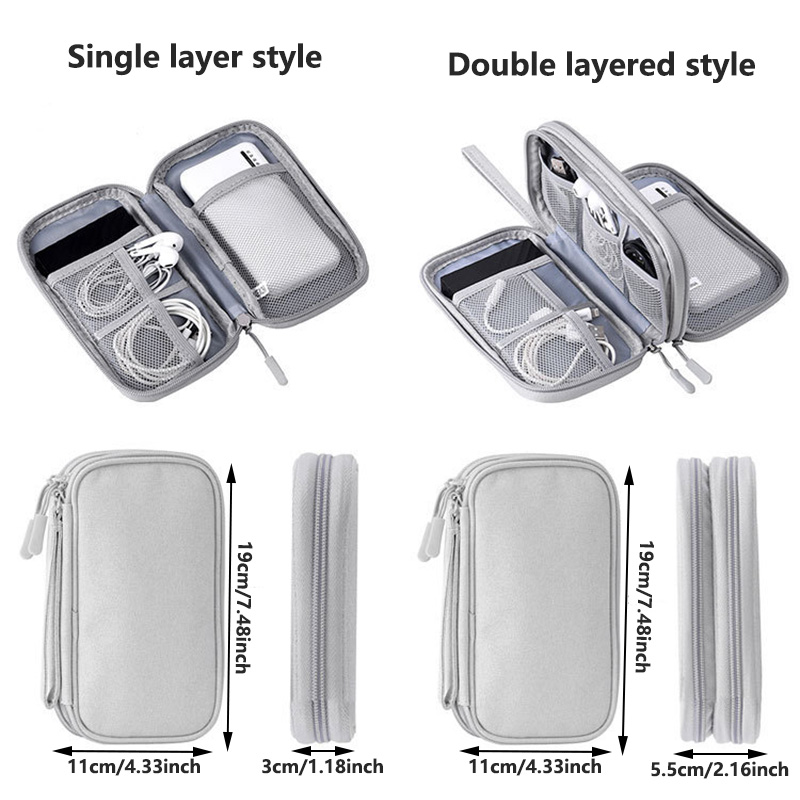 Multi-Color Portable Travel Di - огляд і ціна Tech Accessories Case